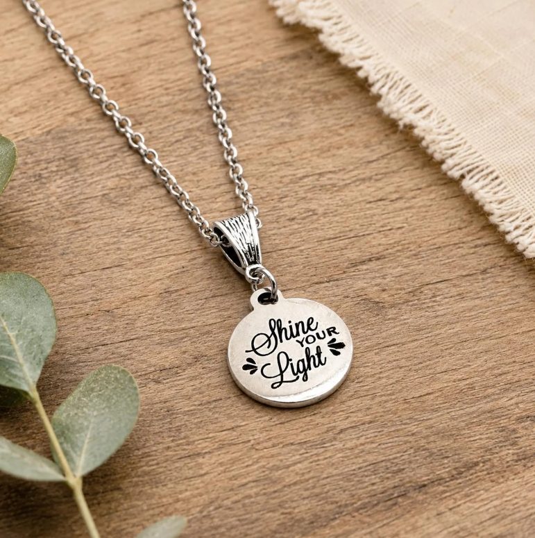 Shine Your Light Faith Necklace
