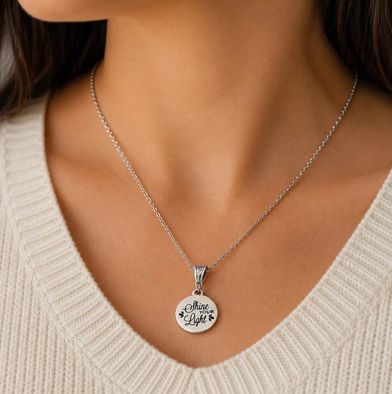 Shine Your Light Faith Necklace - Image 2