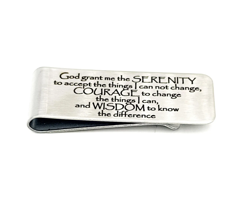 Serenity Prayer Money Clip - Image 2