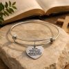 Iron Sharpens Iron Heart Charm Bracelet