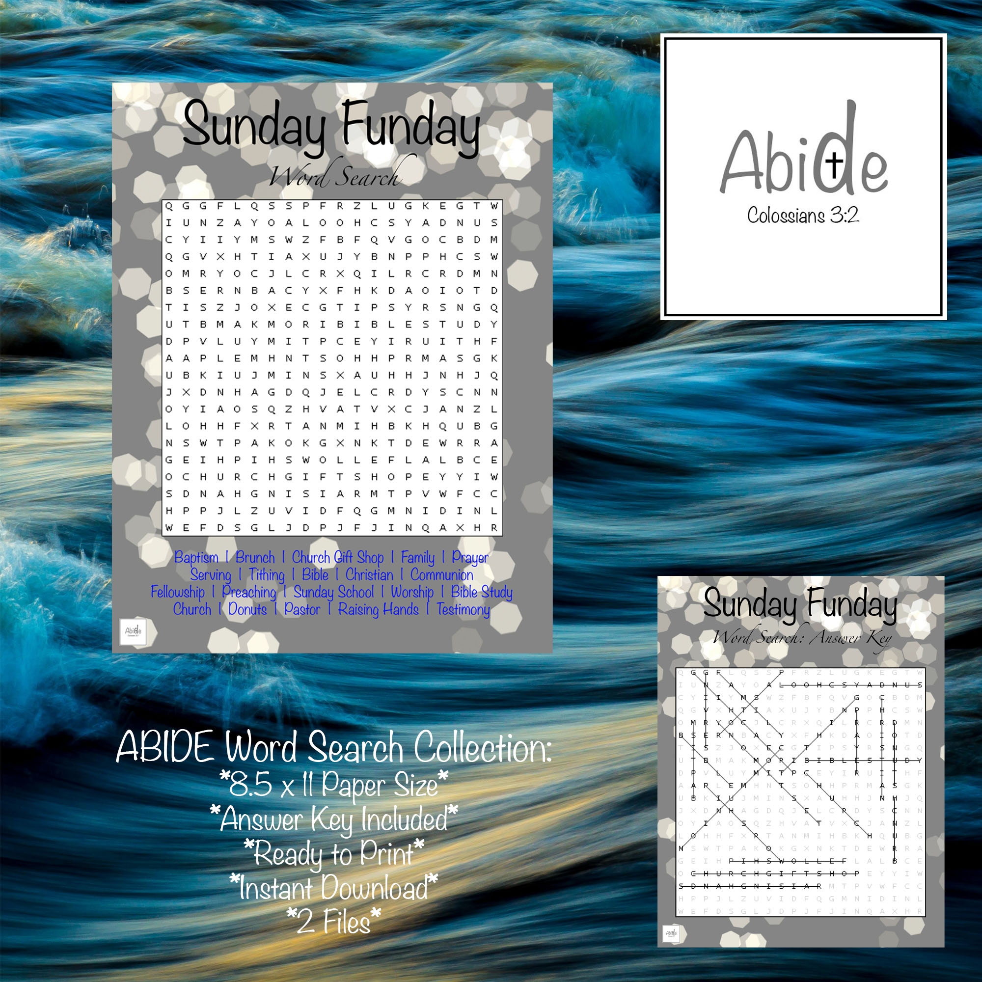 Sunday Funday Word Search - Image 2