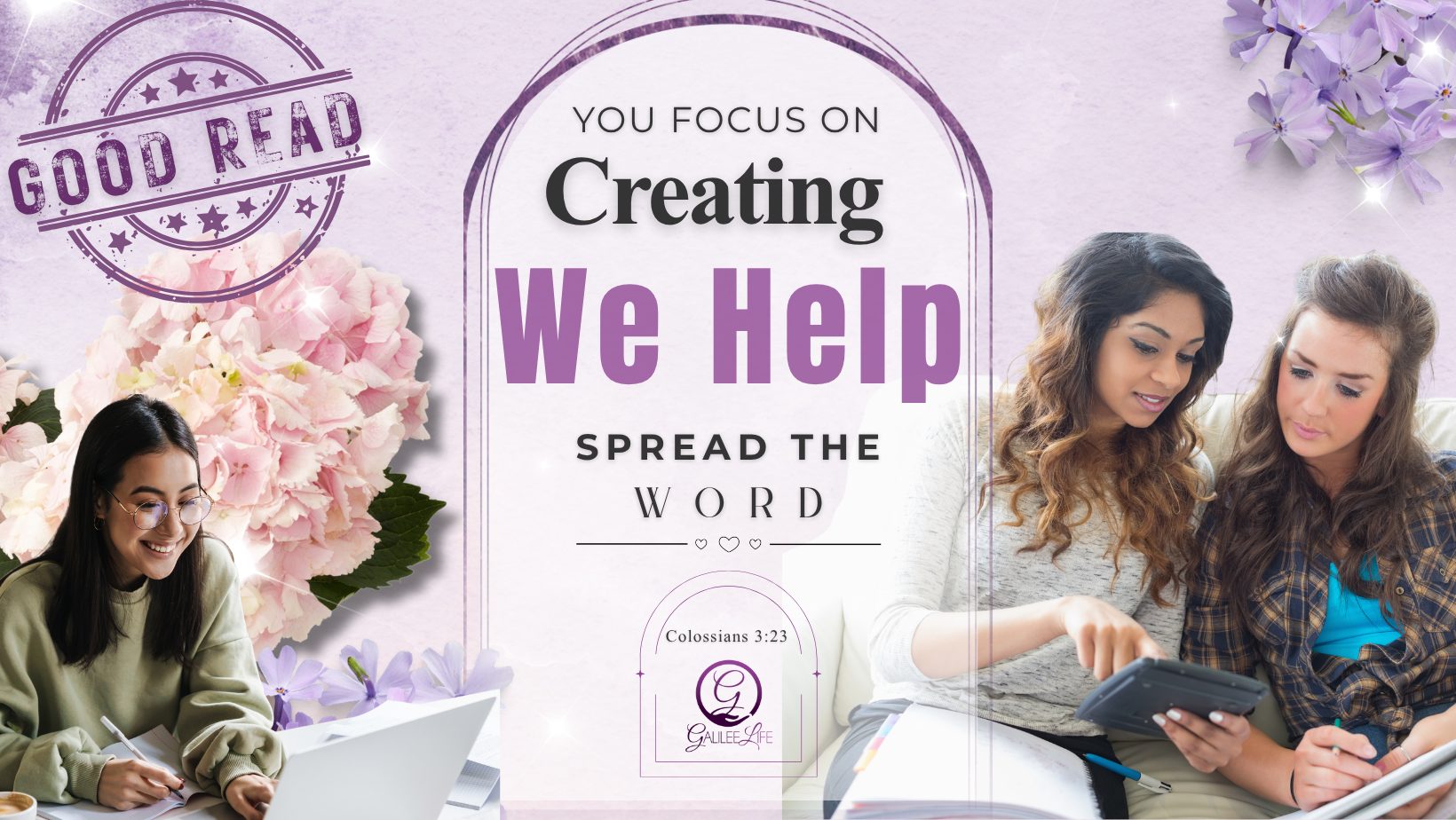 You Focus On Creating; We Help Spread The Word