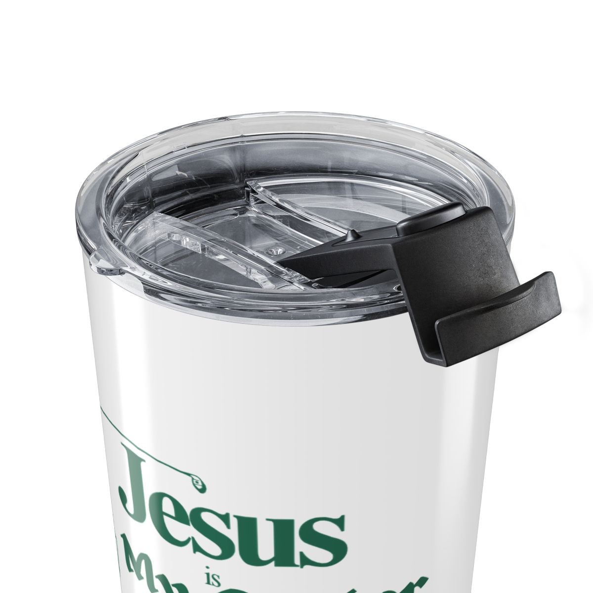 Christian Golf Gift – Faith Inspired 20oz Insulated Tumbler - Image 3