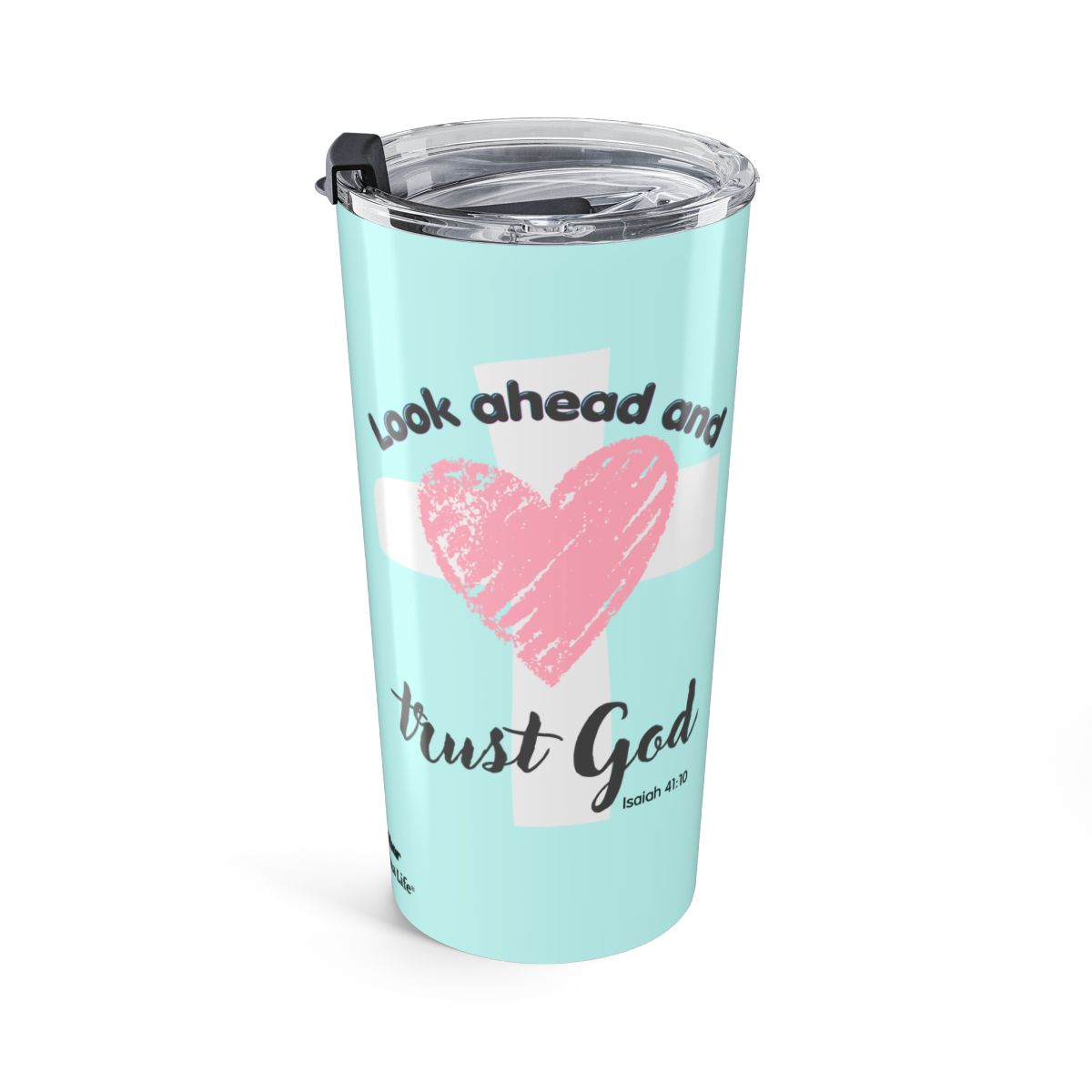 Christian Tumbler – Inspirational Faith Message Gift for Women 20oz - Image 2