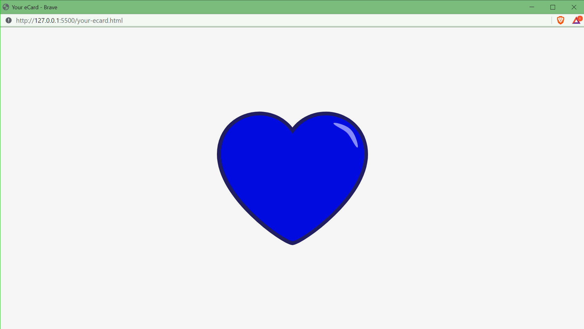 You Warm Up My Heart. I Love You Version. Interactive eCard.