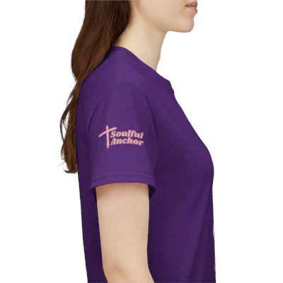 Christian Tshirt Women – 1 John 3:1 Soft Cotton Faith Tee - Image 6