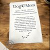 Dog Mom Fun Kitchen Decor