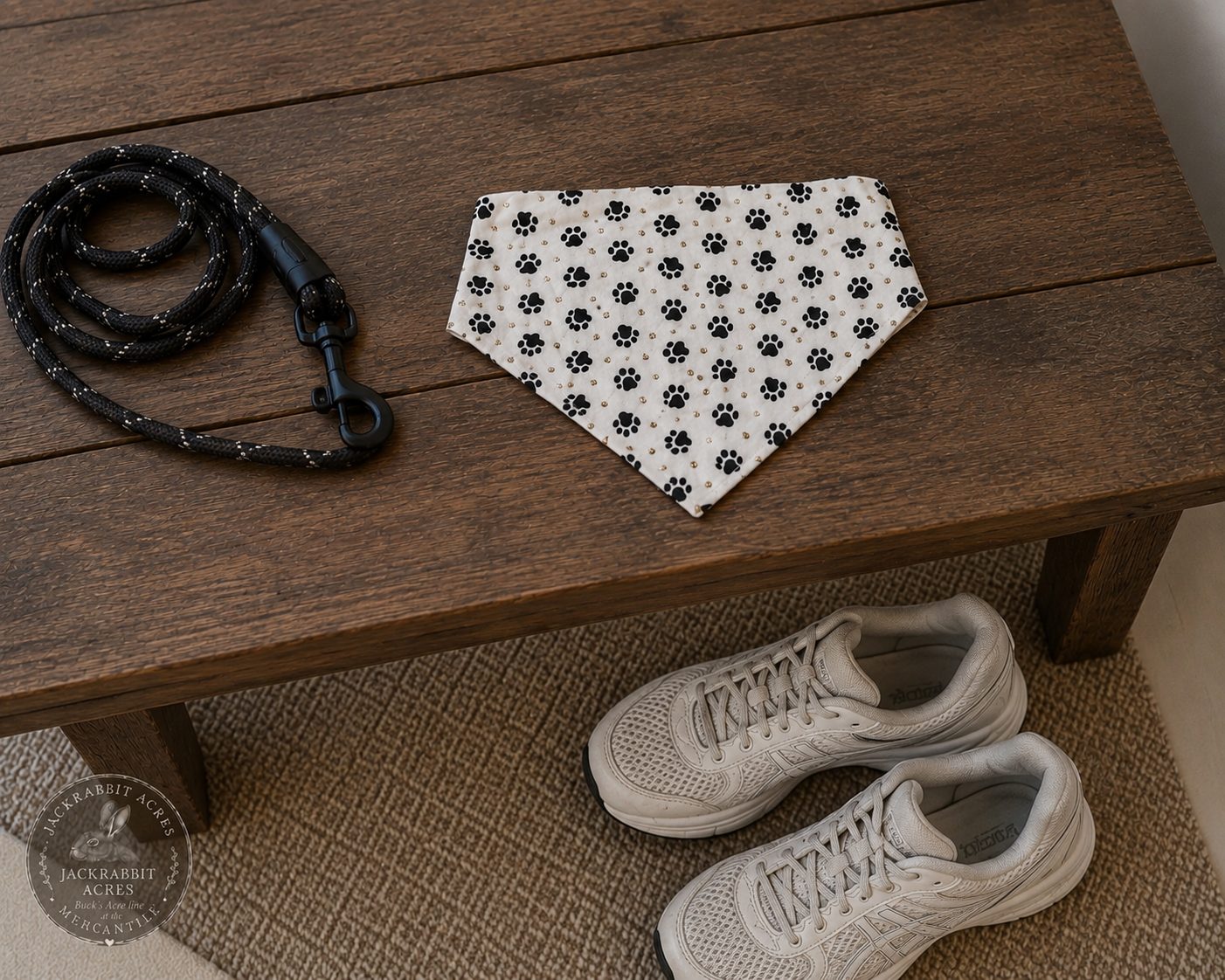 Sunset Paws Trail Reversible Dog Bandana - Image 3
