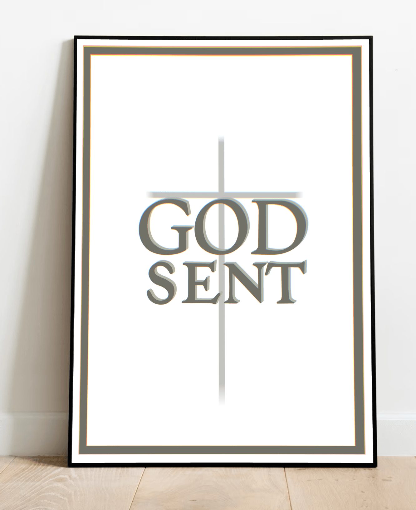 GODSENT Faith-Inspired Print