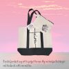 Faith-inspired Tote Bag and Pouch Set (A)