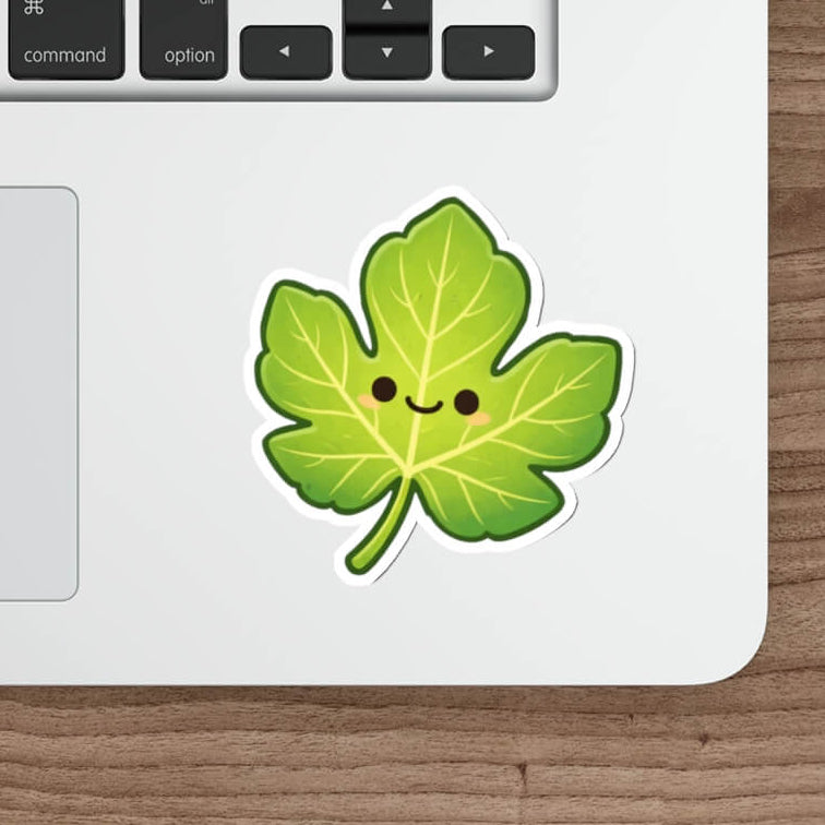Cute Fig Leaf Sticker
