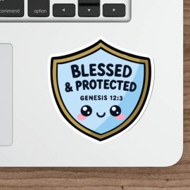 Blessed & Protected Sticker | Genesis 12:3