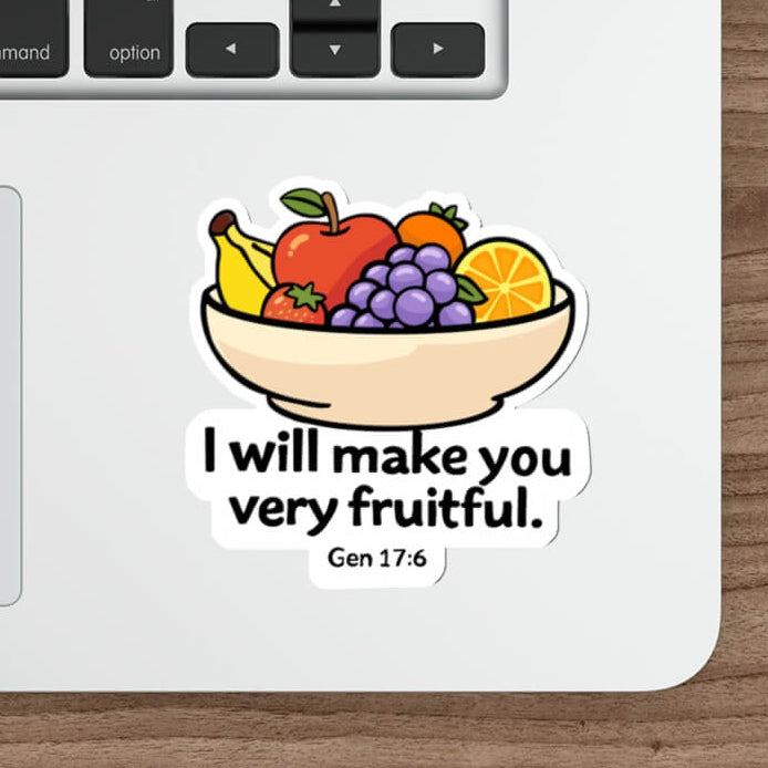 Very Fruitful Sticker | Genesis 17:6