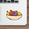 Cute Fruit Bowl Sticker