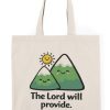 The Lord Will Provide Tote Bag