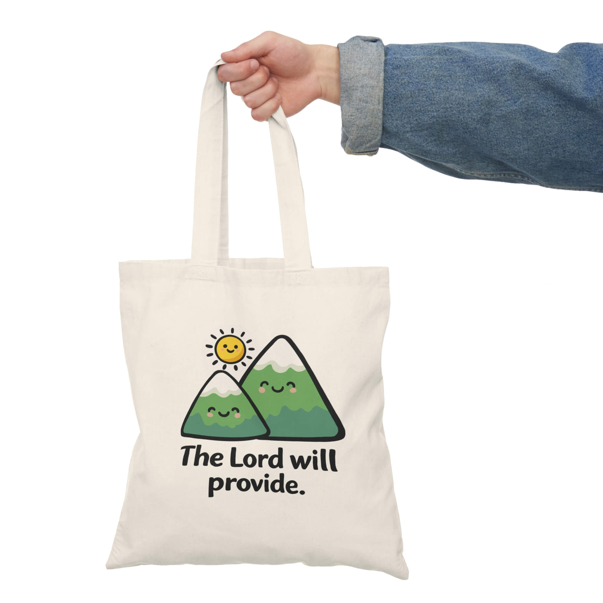 The Lord Will Provide Tote Bag - Image 2