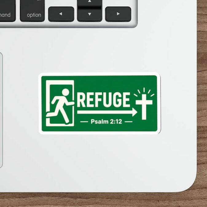 Refuge Sticker | Psalm 2:12