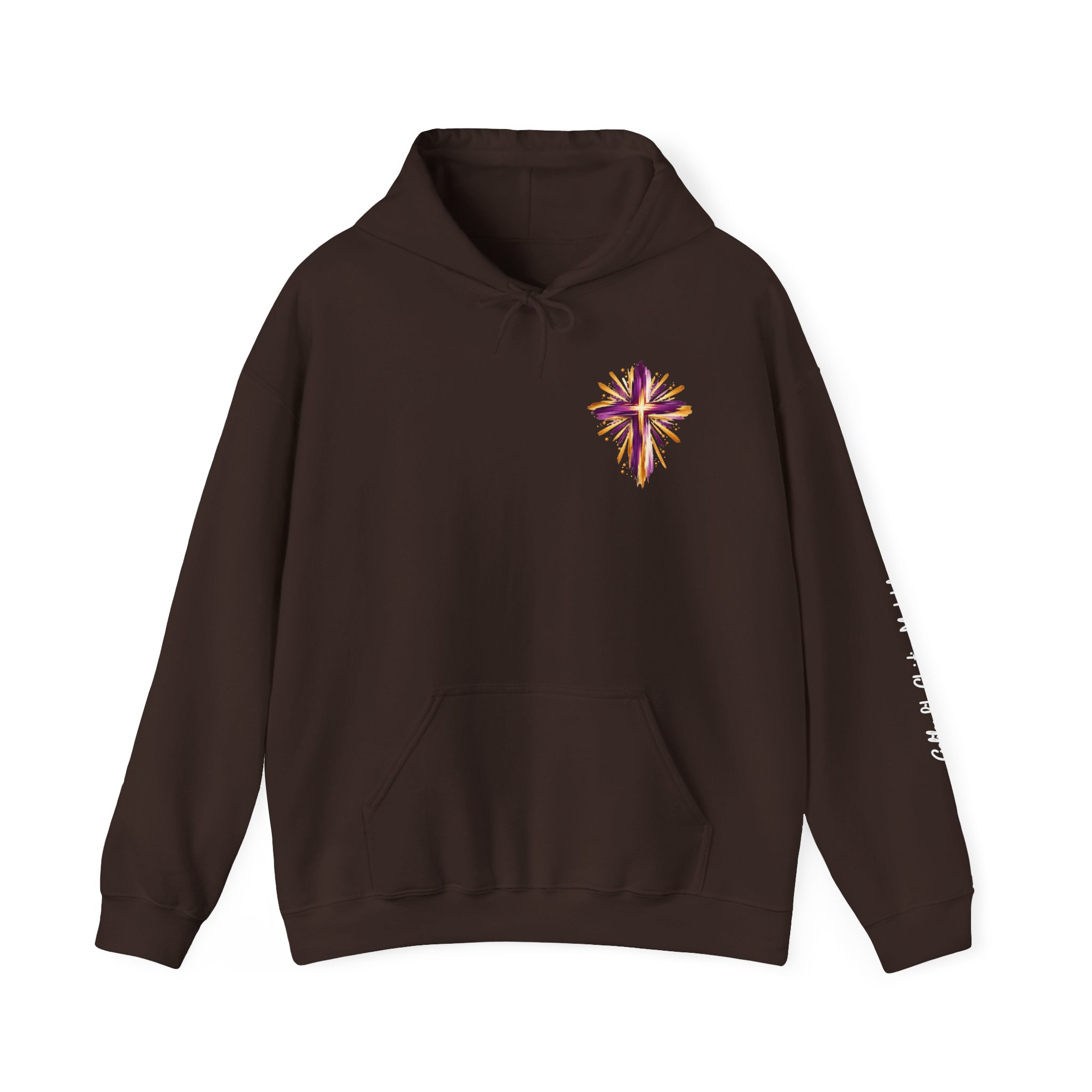 Personalized Tell Everyone. Everywhere. About Jesus. Unisex Heavy Blend™ Hooded Sweatshirt - Image 21