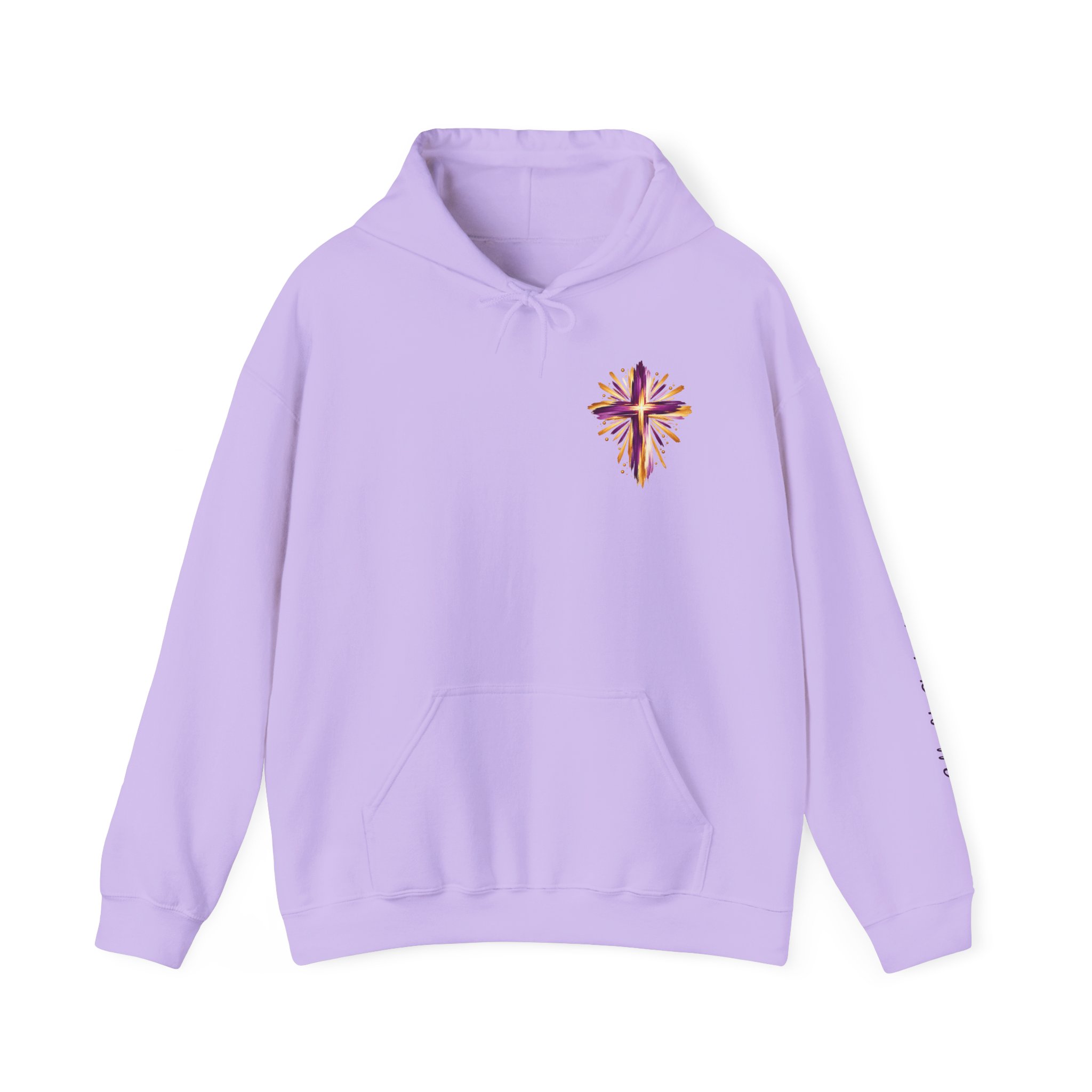 Personalized Tell Everyone. Everywhere. About Jesus. Unisex Heavy Blend™ Hooded Sweatshirt - Image 2