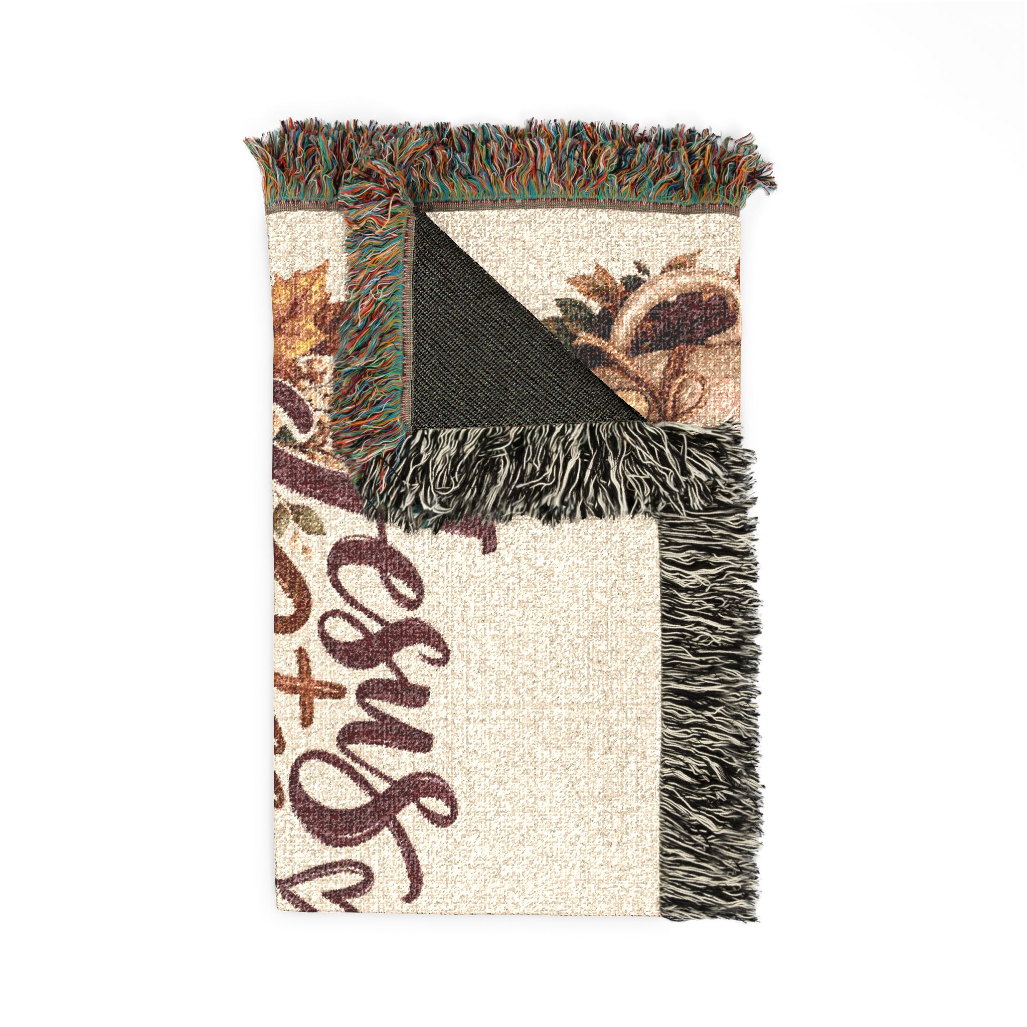 Personalized Jesus + Coffee “Same God, Bigger Blessings” Woven Blanket - Image 9