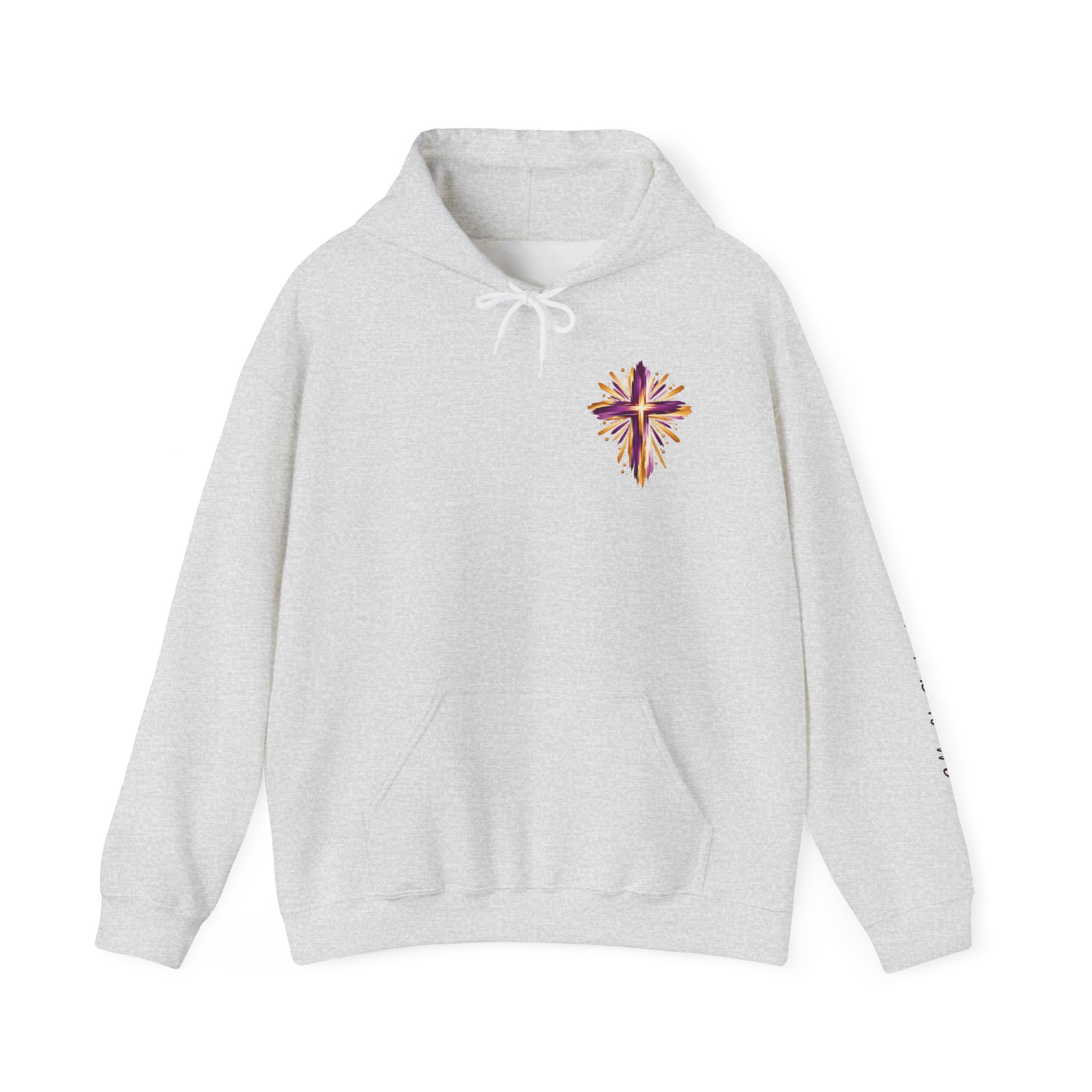 Personalized Tell Everyone. Everywhere. About Jesus. Unisex Heavy Blend™ Hooded Sweatshirt - Image 9