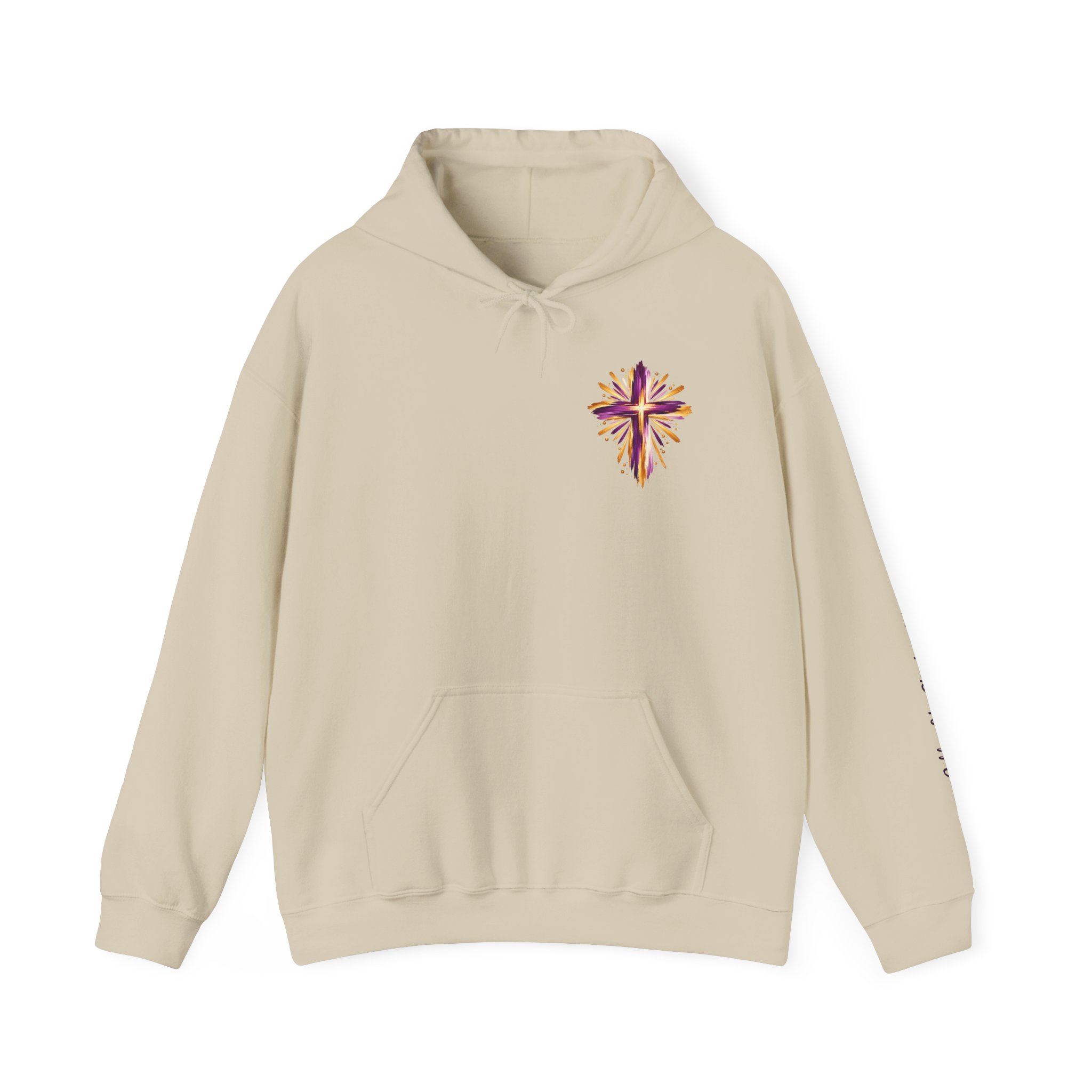 Personalized Tell Everyone. Everywhere. About Jesus. Unisex Heavy Blend™ Hooded Sweatshirt - Image 17