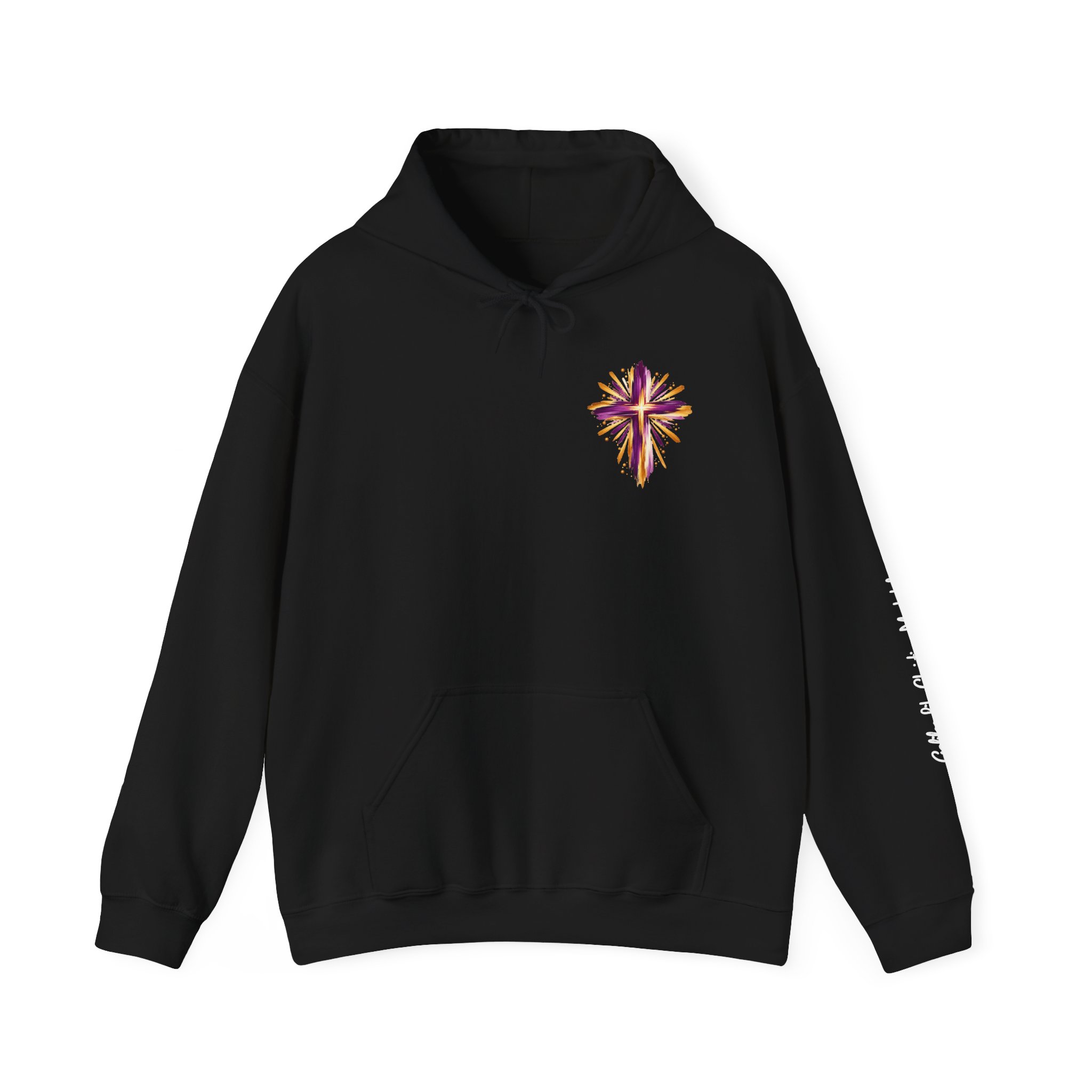 Personalized Tell Everyone. Everywhere. About Jesus. Unisex Heavy Blend™ Hooded Sweatshirt - Image 13