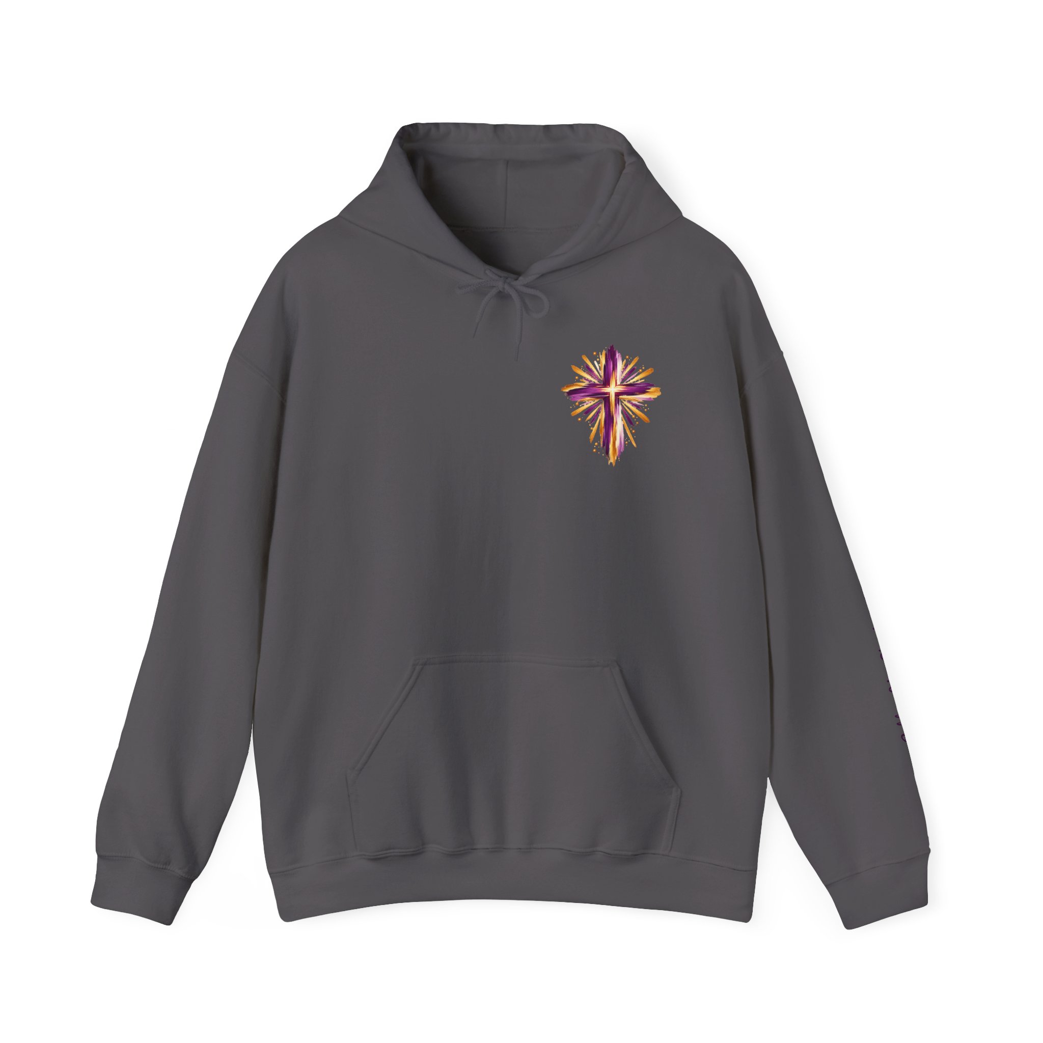 Personalized Tell Everyone. Everywhere. About Jesus. Unisex Heavy Blend™ Hooded Sweatshirt - Image 29