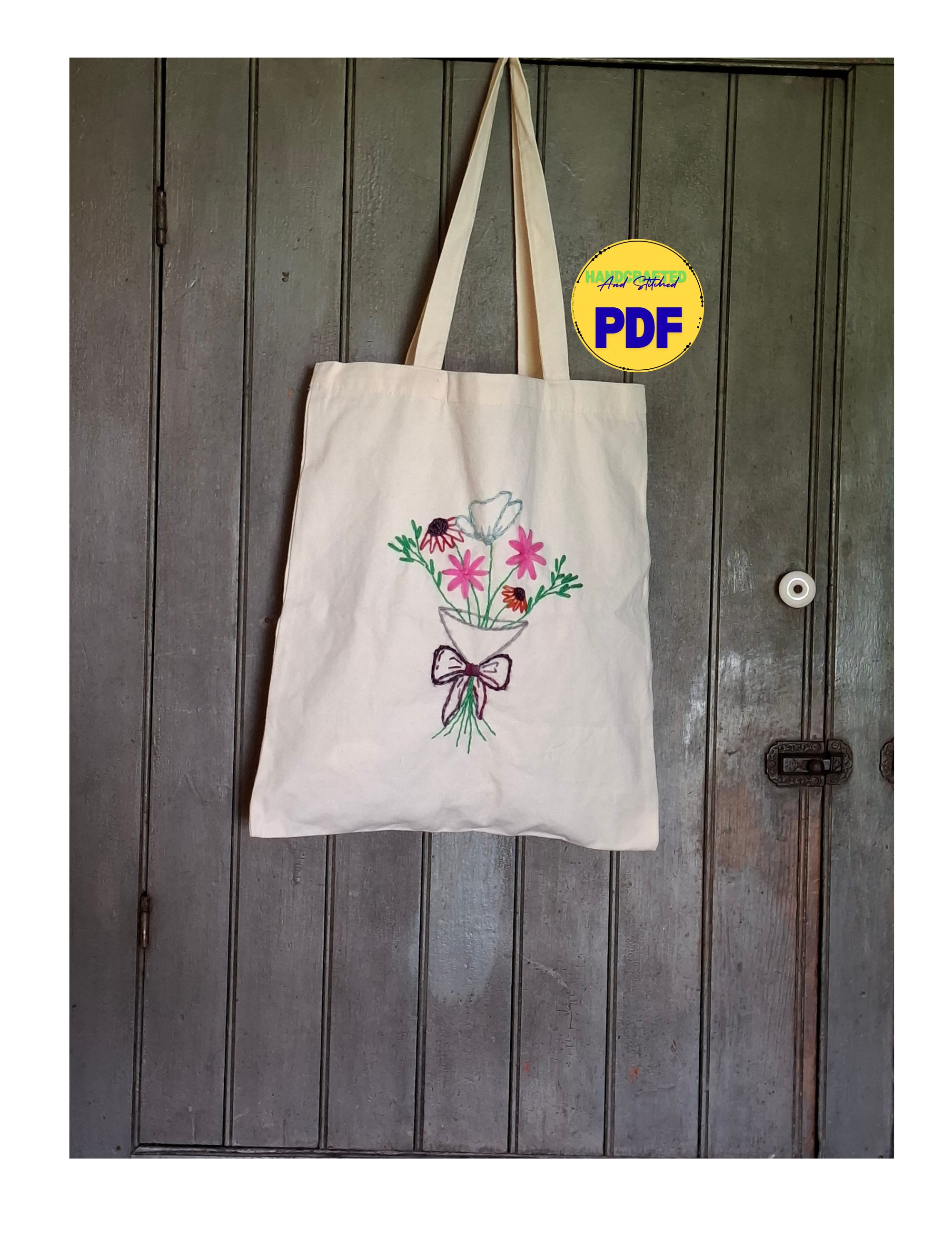 Flower Picken' Hand Embroidery PDF Pattern