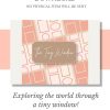 Cover for Looking through a tiny window