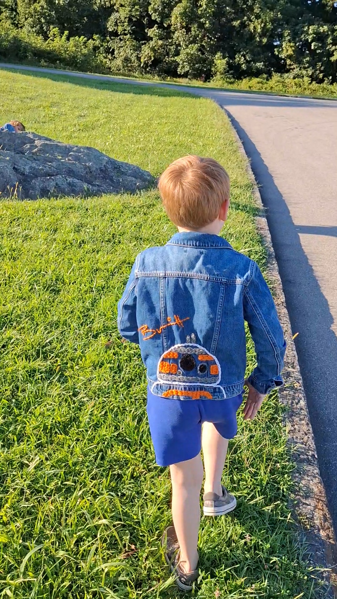BB-8 Hand Embroidered Denim Jacket