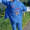 Daisy Duck Hand Embroidered Denim Jacket