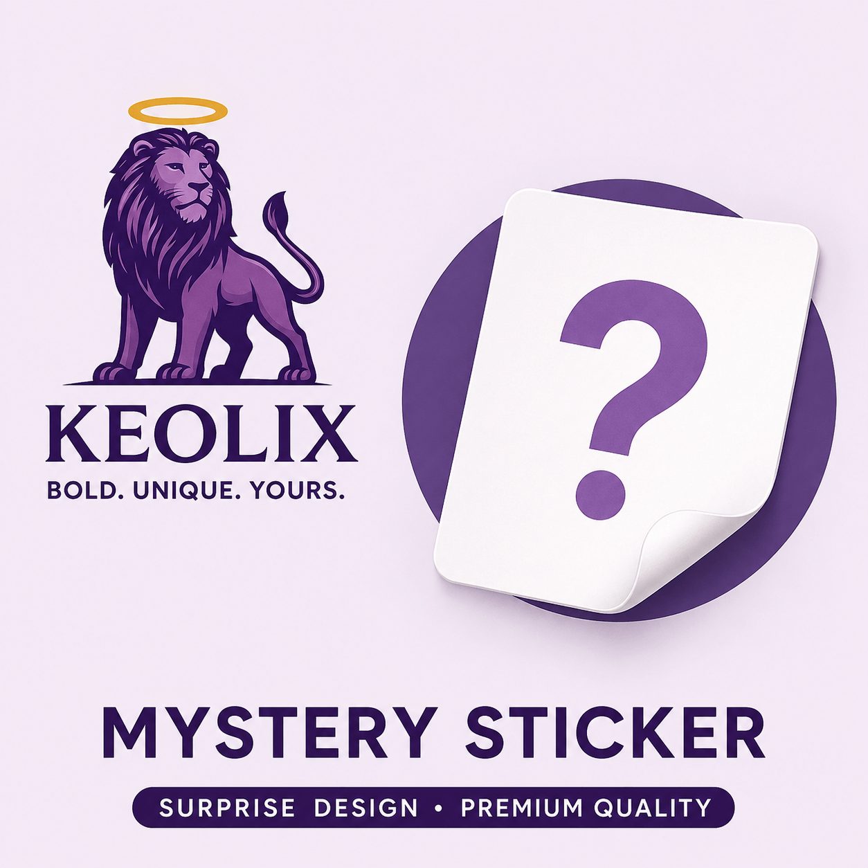 Mystery KEOLIX Sticker