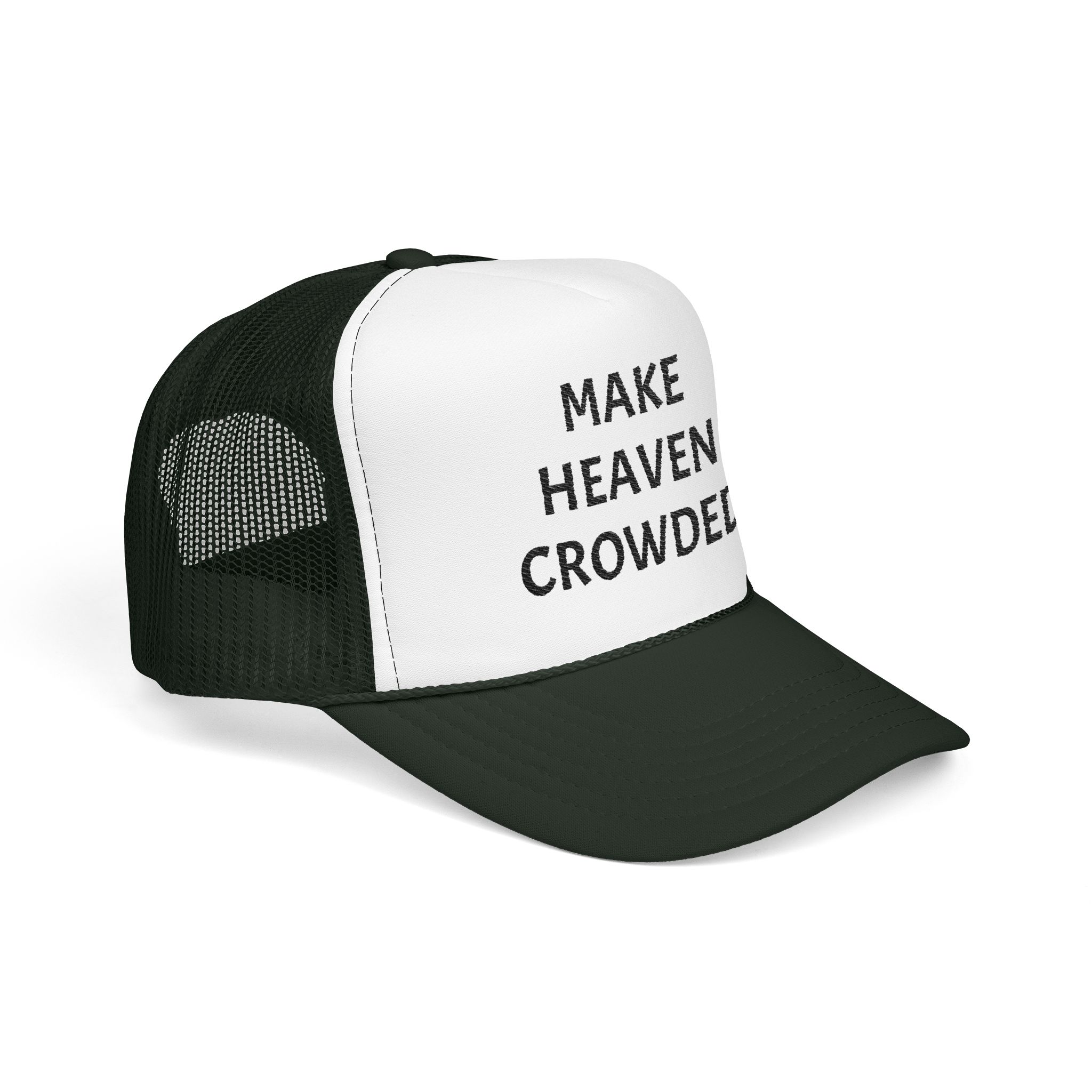 Make Heaven Crowded Foam Trucker Hat - Image 6