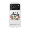 Personalized Make Heaven Crowded Magnetic Impact-Resistant iPhone 18 Pro Case