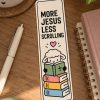 More Jesus Less Scrolling Bookmark