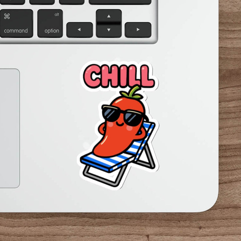 CHILL Pepper Sticker