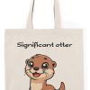 Otterly Adorable Tote Bag
