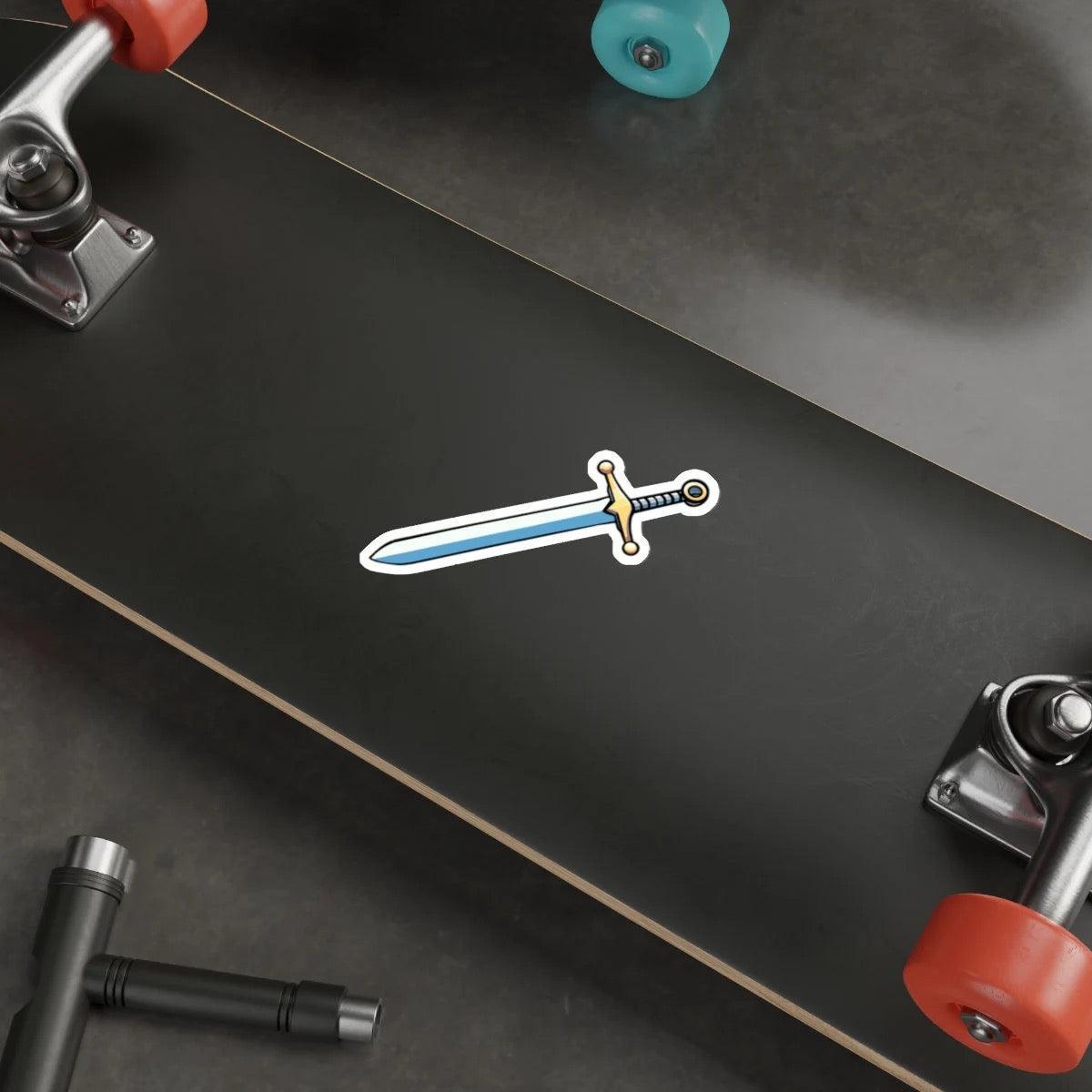 Cartoon Sword Sticker - Image 3