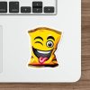 Winking Crisps Packet Sticker