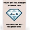 You're One in a Million Card