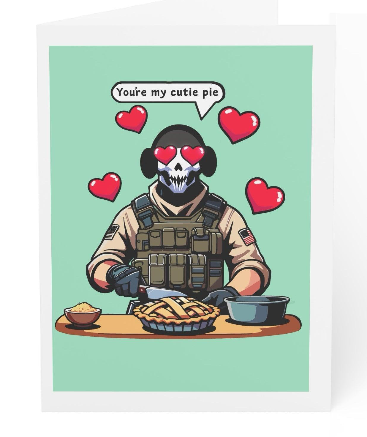 You’re My Cutie Pie Card