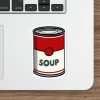 Cartoon Soup Tin Sticker
