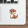 Cartoon Otter Sticker