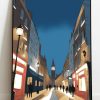 London Night Skyline Print