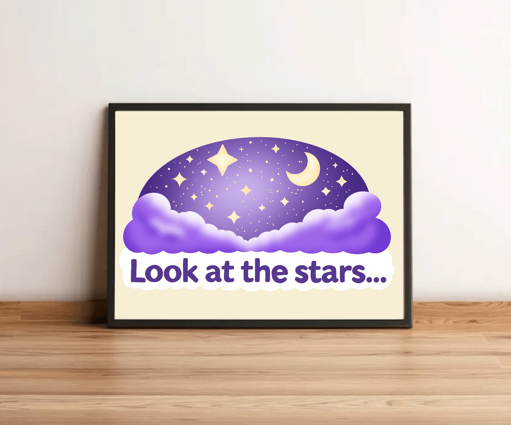 Look at the Stars Print