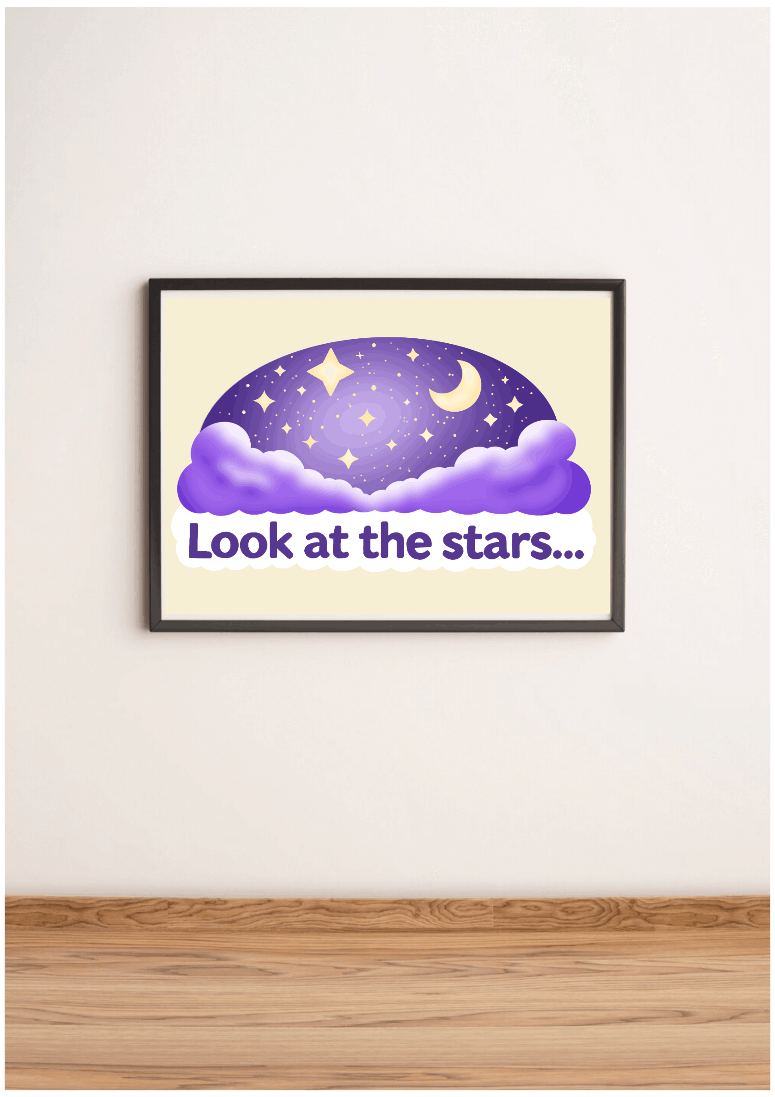 Look at the Stars Print - Image 2