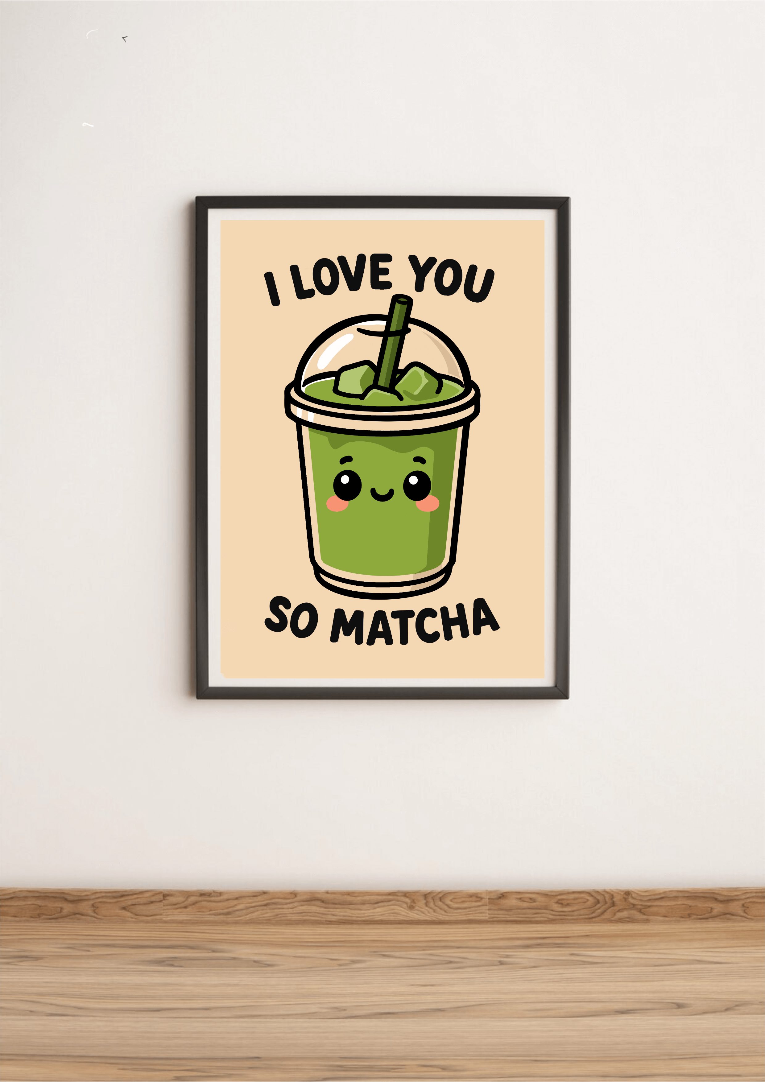 I Love You So Matcha Art Print - Image 2