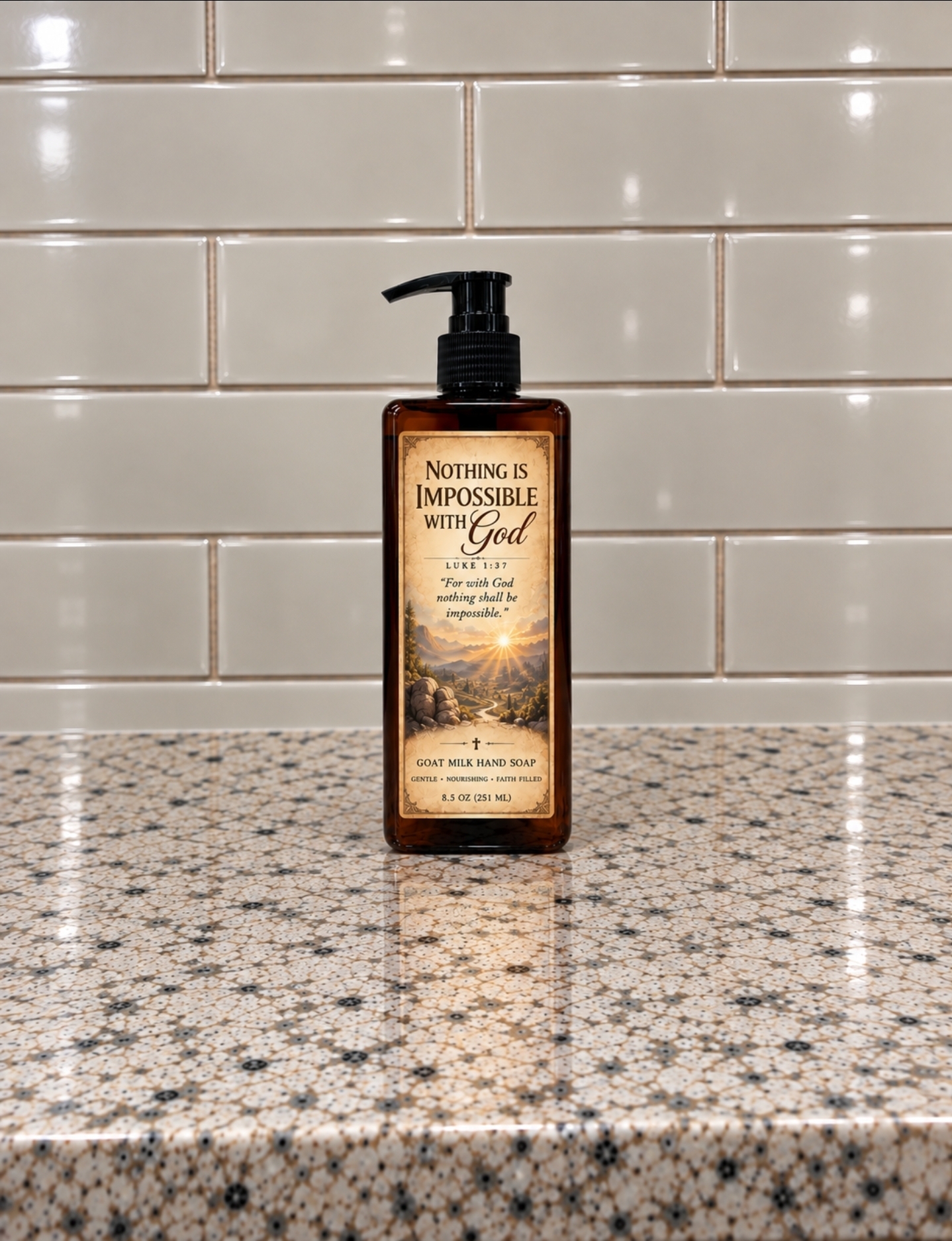 Nothing is Impossible with God| Goat Milk Hand Soap