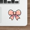 Pink Bow Sticker